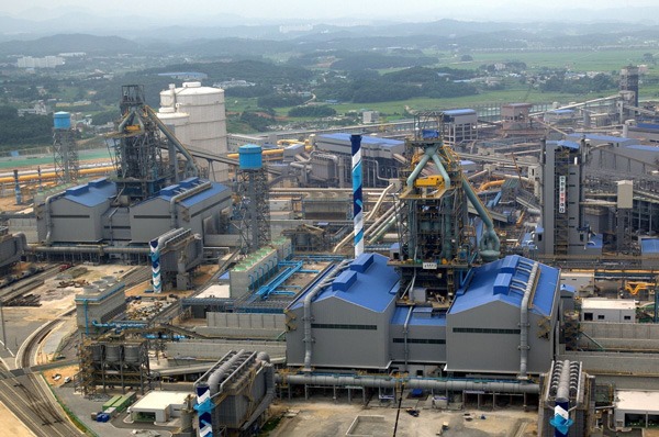 کارخانه فولادسازی هیوندای کره جنوبی 